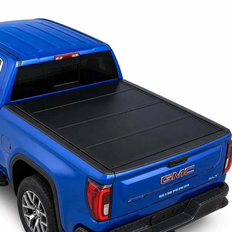 GMC Sierra үшін төмен профильді қатты төрт қатпарлы Тоннео қақпағы