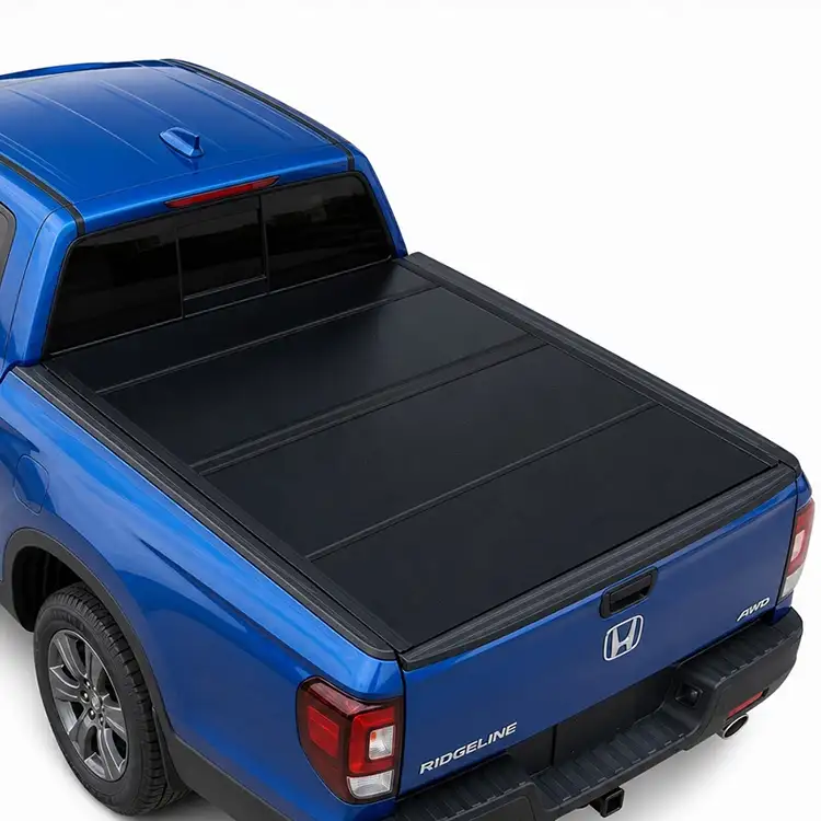 Honda Ridgeline үшін төмен профильді қатты төрт қатпарлы тоннау қақпағы